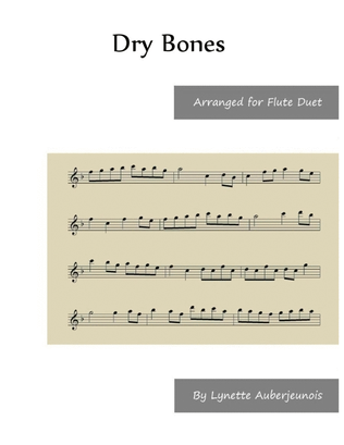 Dry Bones - Flute Duet