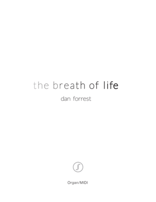 the breath of life - Organ Part (for purchase)