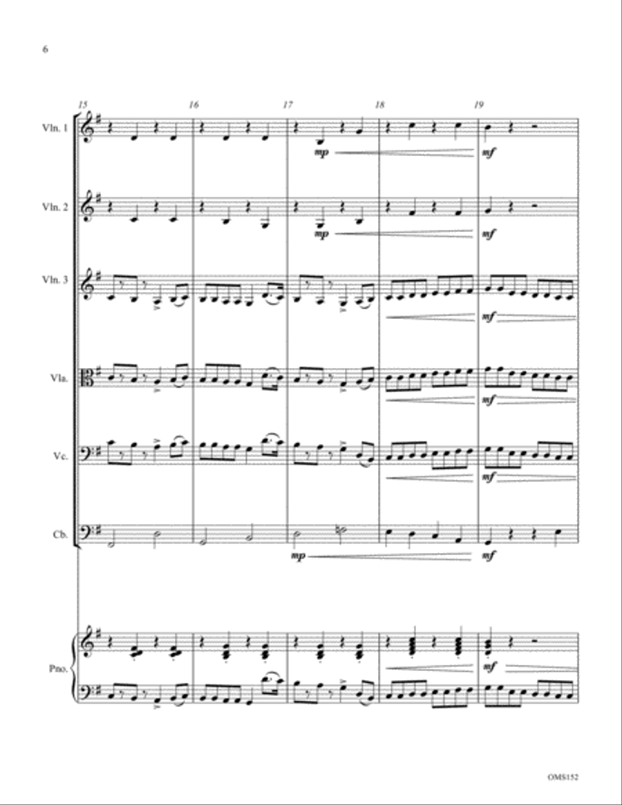 The Carousel Pony String Orchestra scores gallery preview page 11