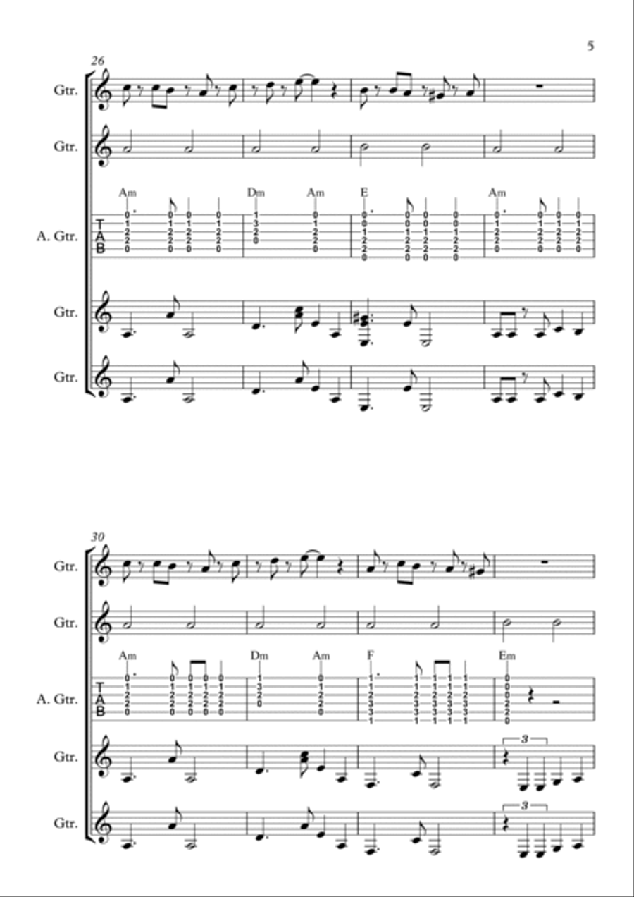 Strictly Come Dancing Strictly Come Dancing Chamber Music scores gallery preview page 5