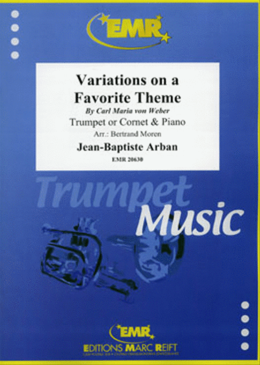 Variations on a Favorite Theme Cornet scores gallery preview page 1