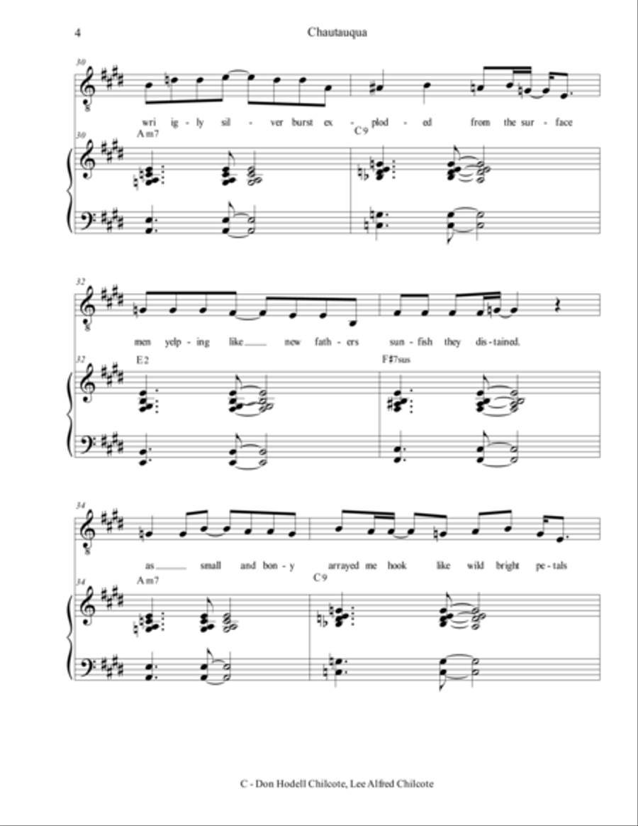 Chautauqua Small Ensemble scores gallery preview page 5