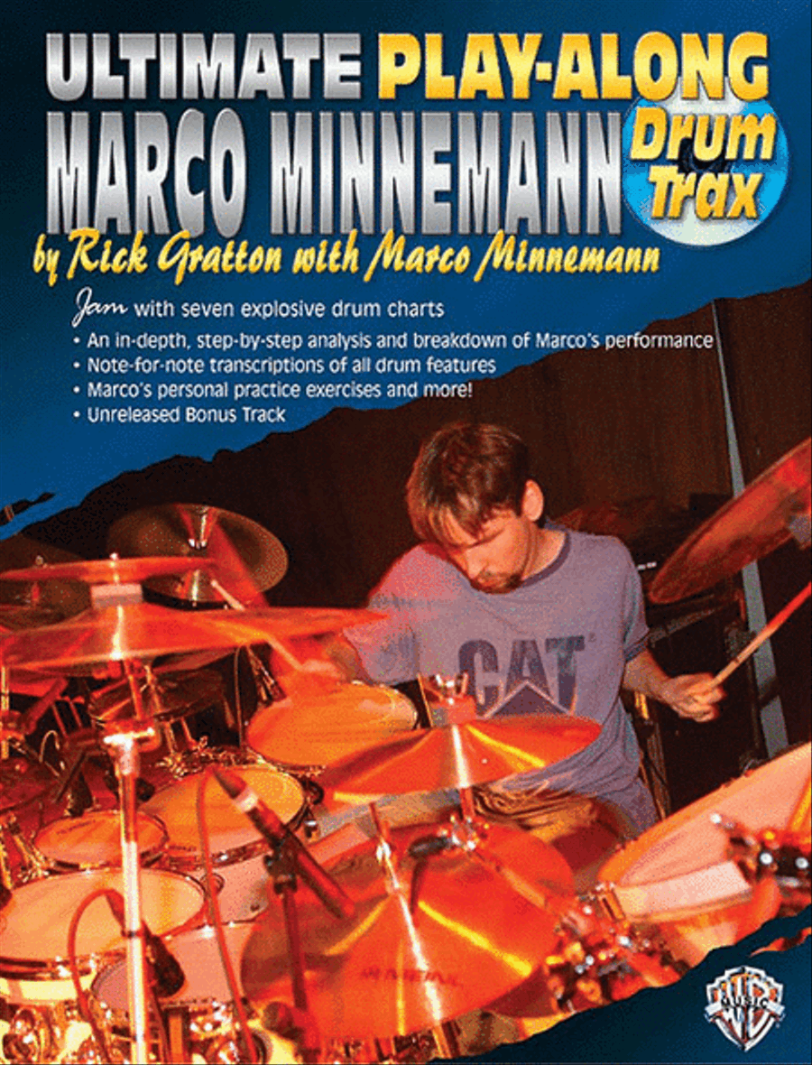 Ultimate Play-Along Drum Trax Marco Minnemann Percussion scores gallery preview page 1