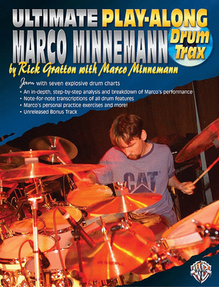 Book cover for Ultimate Play-Along Drum Trax Marco Minnemann