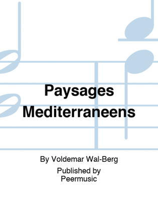 Paysages Mediterranéens
