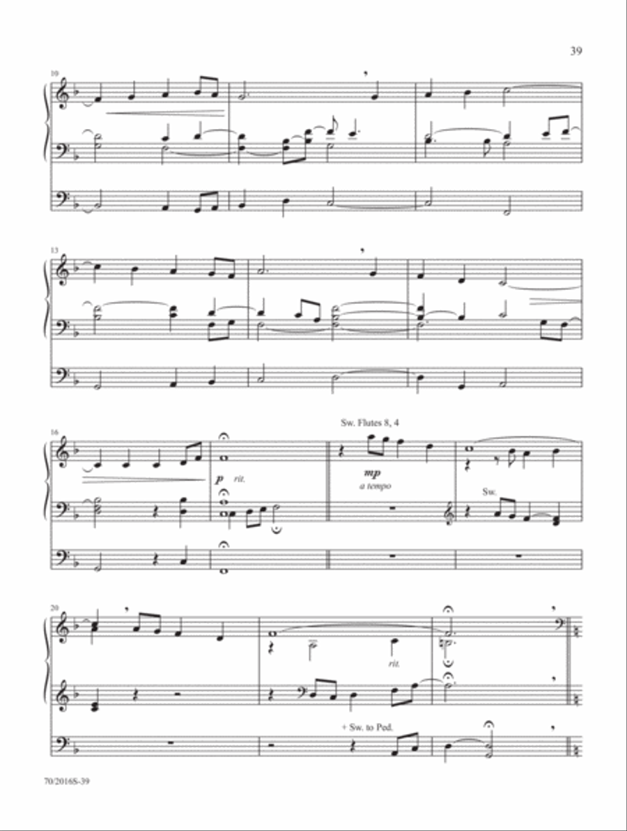 Preludes and Meditations Preludes and Meditations Organ Solo scores gallery preview page 18