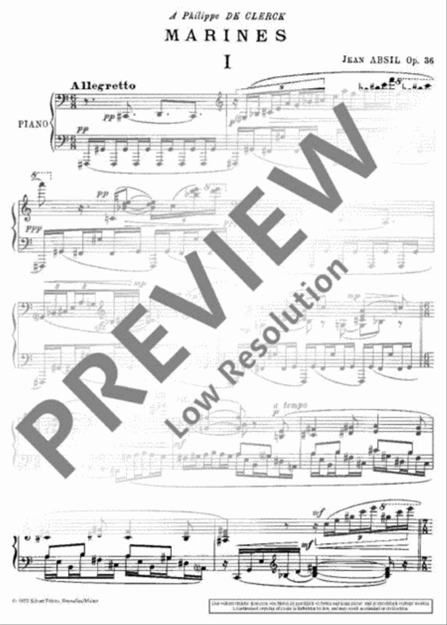 Marines Marines Piano Solo scores gallery preview page 4