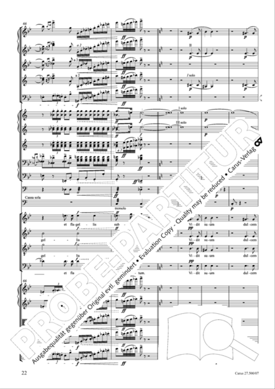 Quattro pezzi sacri Orchestra scores gallery preview page 23