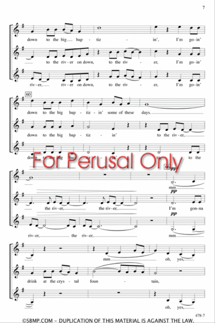 Some of These Days - SSA Octavo SSA scores gallery preview page 6