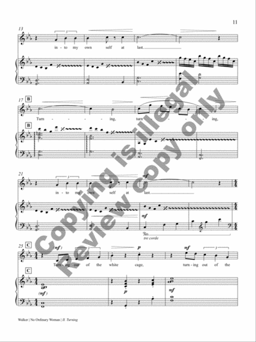 No Ordinary Woman! Soprano Voice scores gallery preview page 31