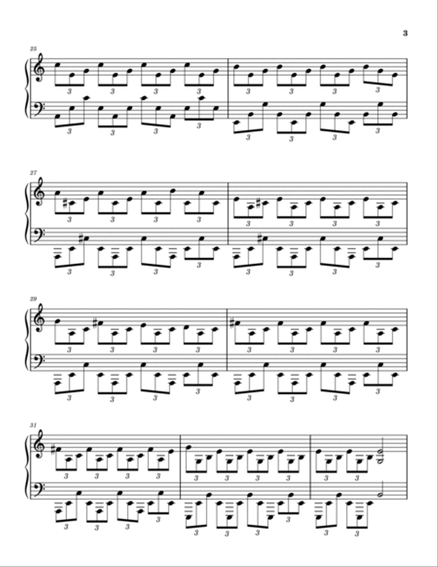 The Last Of Us Piano Solo scores gallery preview page 3
