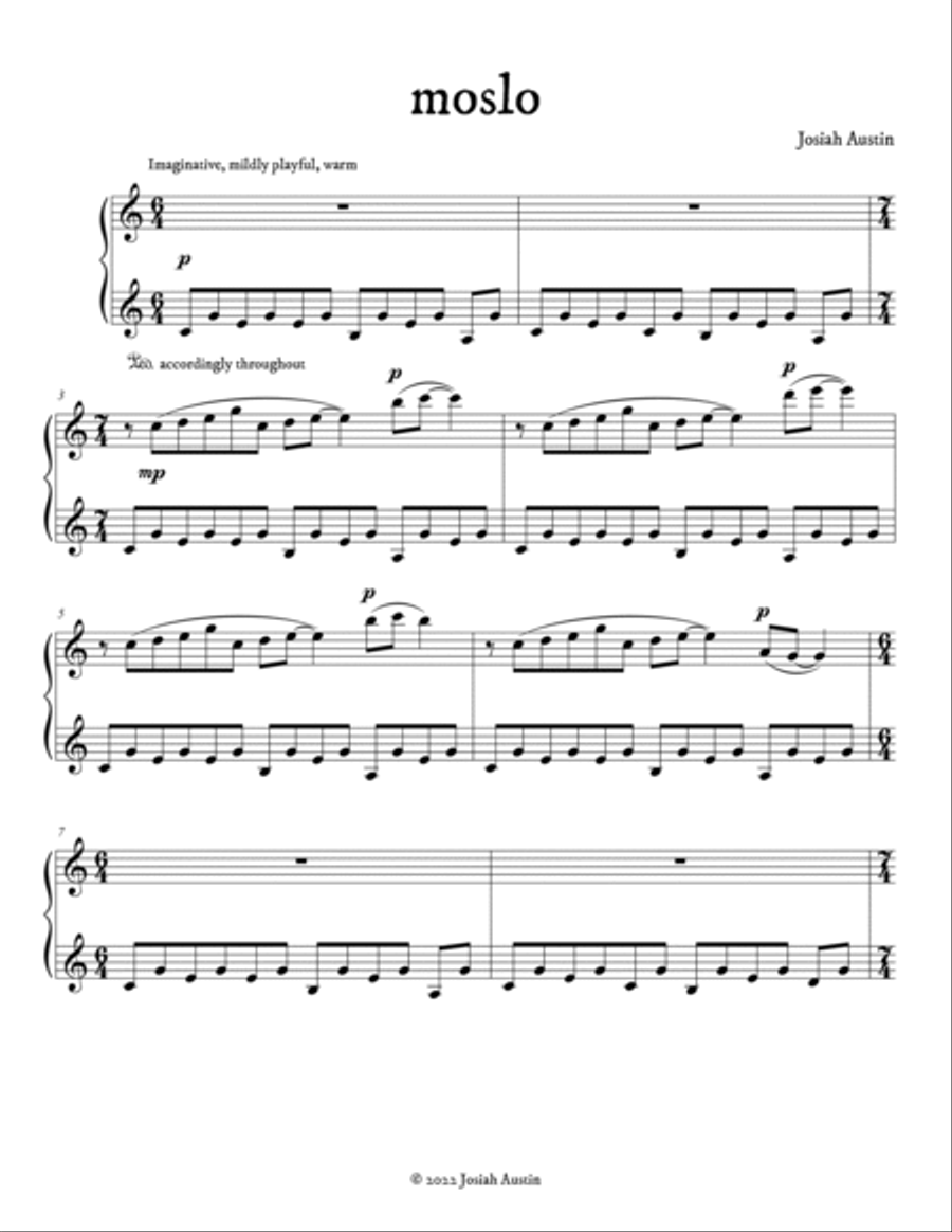 moslo Piano Solo scores gallery preview page 2