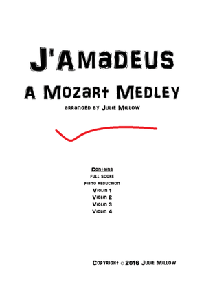 A Mozart Medley for violin orchestra