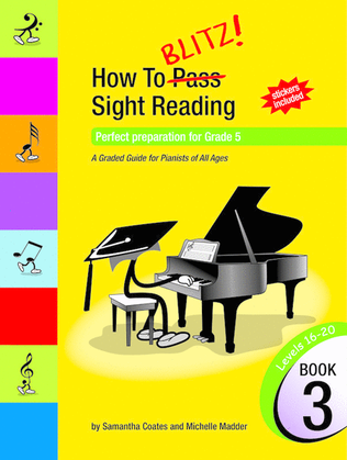 Book cover for How To Blitz Sight Reading Book 3 (Gr5)