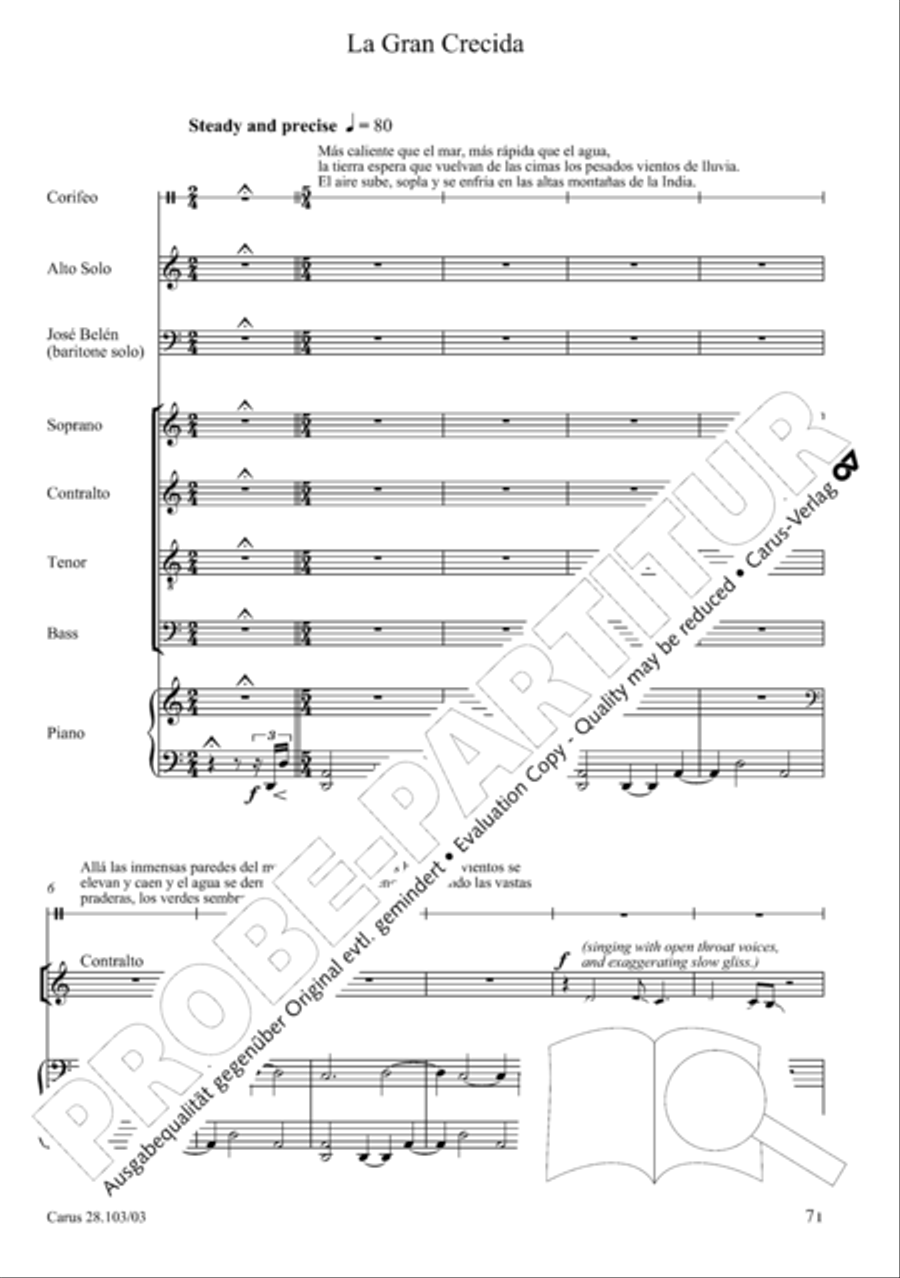 Water Water 4-Part scores gallery preview page 86
