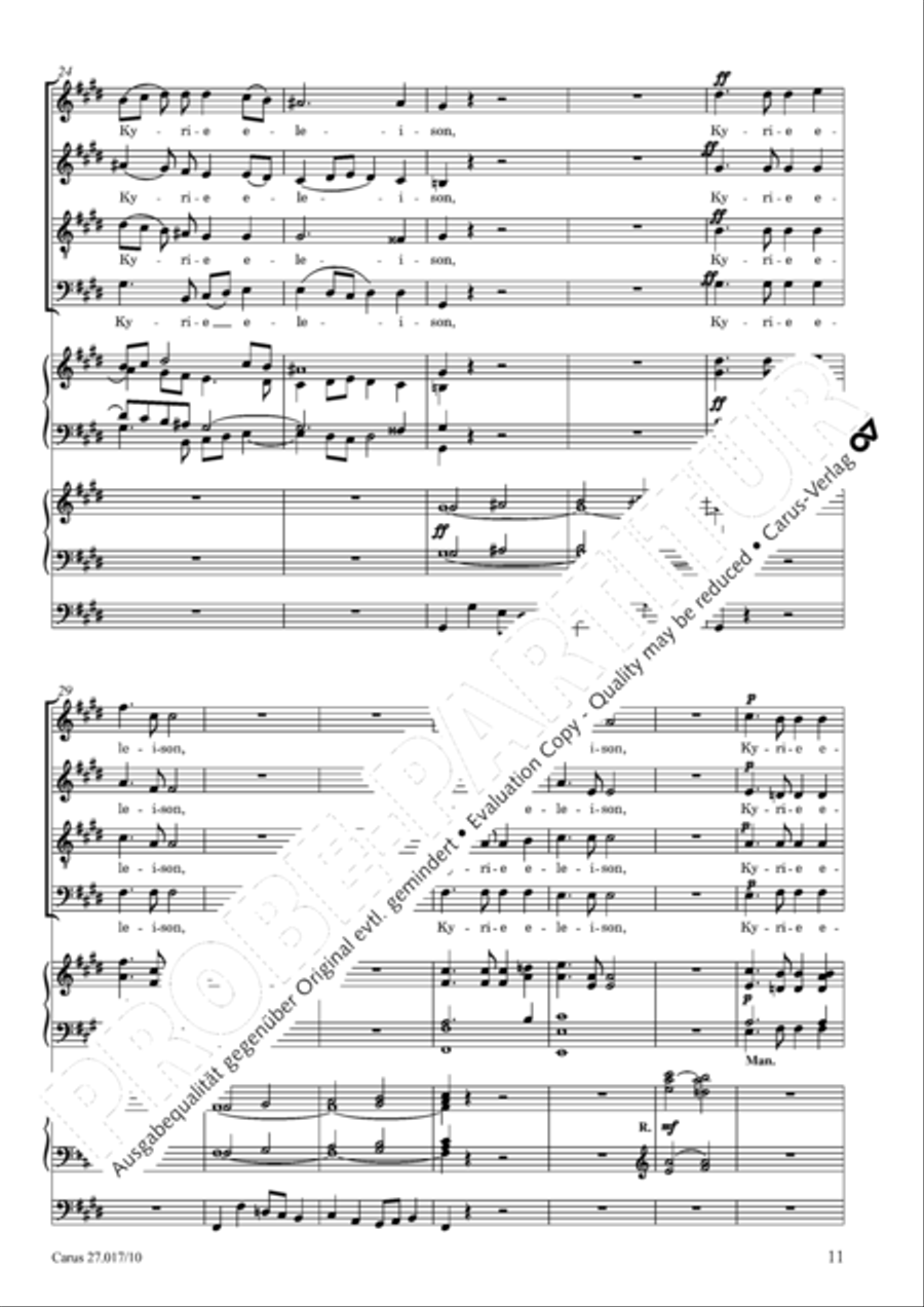 Messe solennelle en ut diese mineur 4-Part scores gallery preview page 12