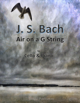 Book cover for Bach: Air on a G String for Cello & Piano