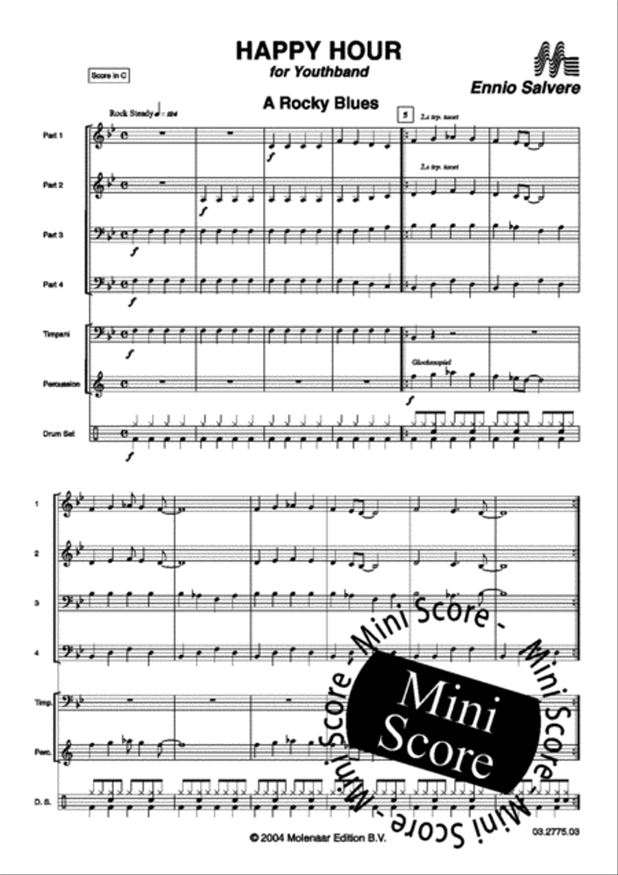 Happy Hour Fanfare Band scores gallery preview page 5