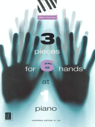 Book cover for 3 Pieces For 6 Hands At 1 Piano