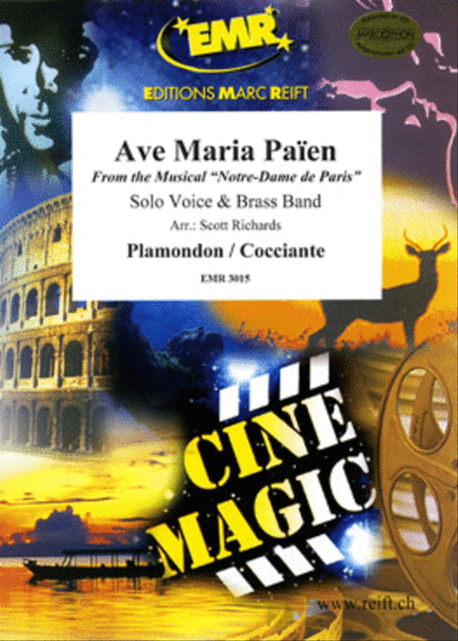 Ave Maria Paien Ave Maria Paien Brass Band scores gallery preview page 1