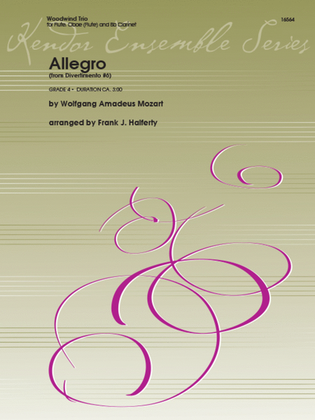 Allegro From Divertimento #6