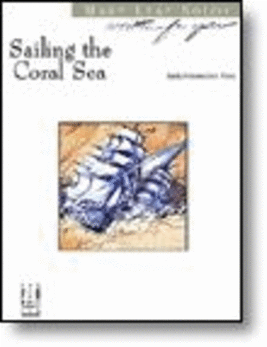 Sailing the Coral Sea Piano Solo scores gallery preview page 1