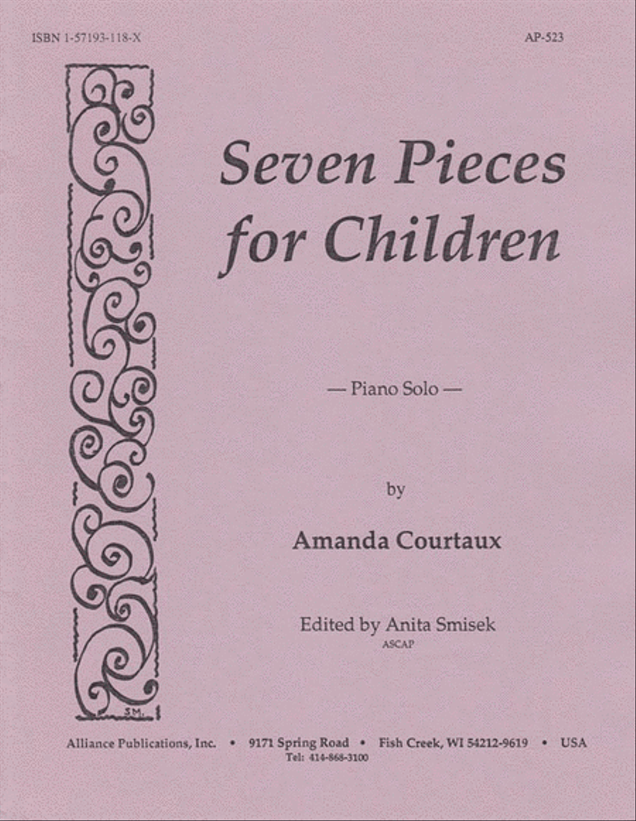 Seven Pieces for Children Piano Solo scores gallery preview page 1