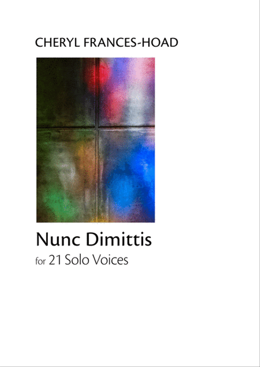 Nunc Dimittis 4-Part scores gallery preview page 1