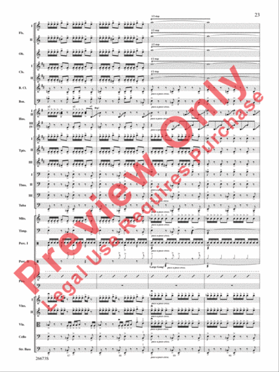 Superman Returns, Concert Selections from Full Orchestra scores gallery preview page 24