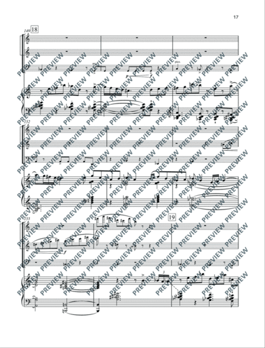 Divertissement Flute scores gallery preview page 18