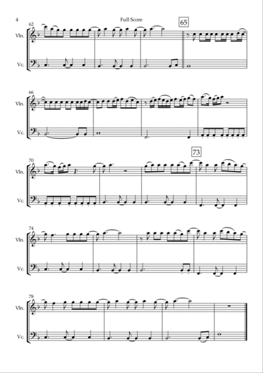 Empire State Of Mind Empire State Of Mind String Duet scores gallery preview page 4