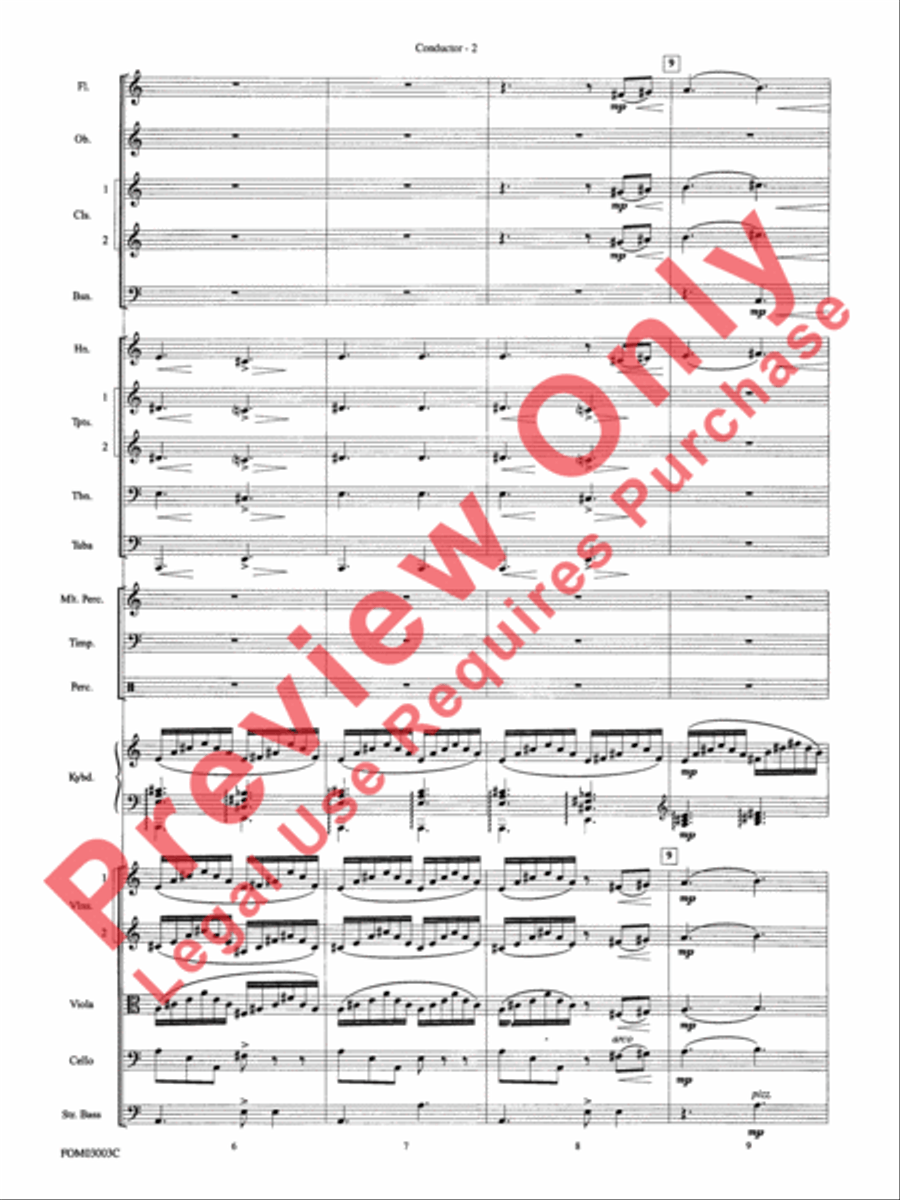 Harry Potter and the Chamber of Secrets, Themes from Full Orchestra scores gallery preview page 4