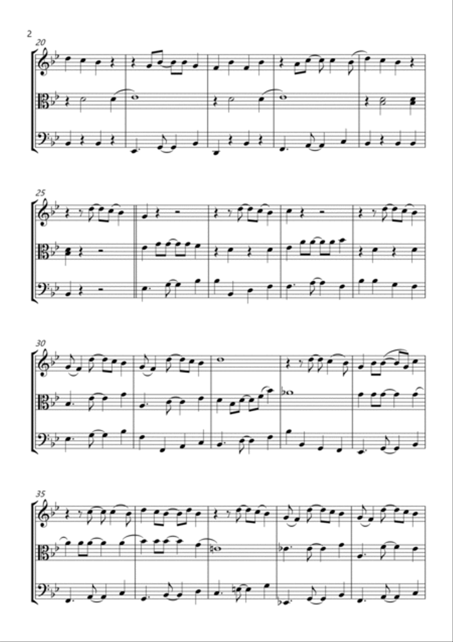 Under The Sea String Trio scores gallery preview page 2