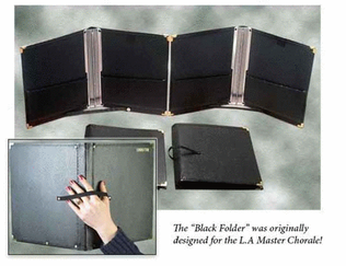 Choral Folder 11X12.5 Deluxe Folio Tbf