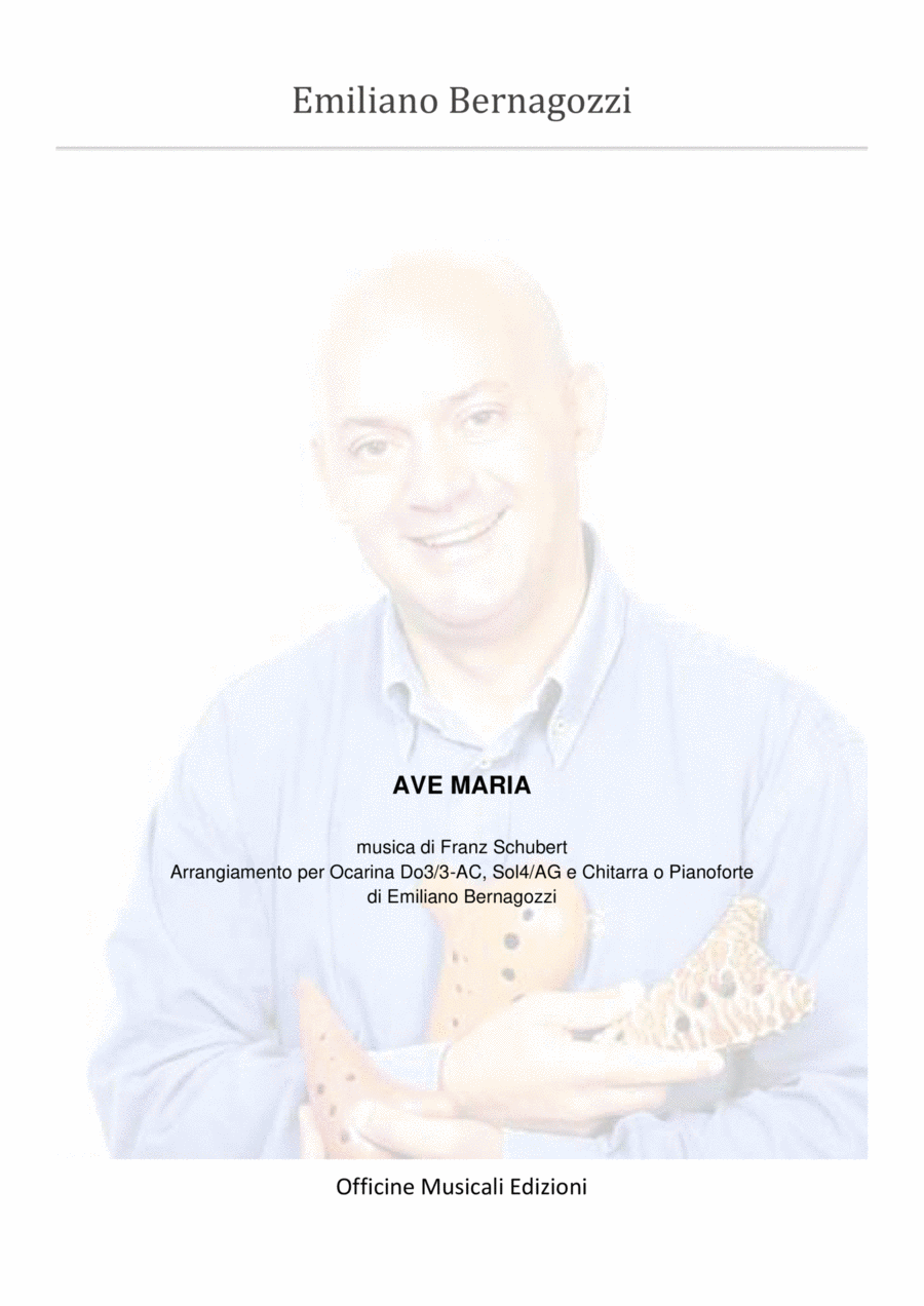 Ave Maria per 2 Ocarine ocarina scores gallery preview page 1