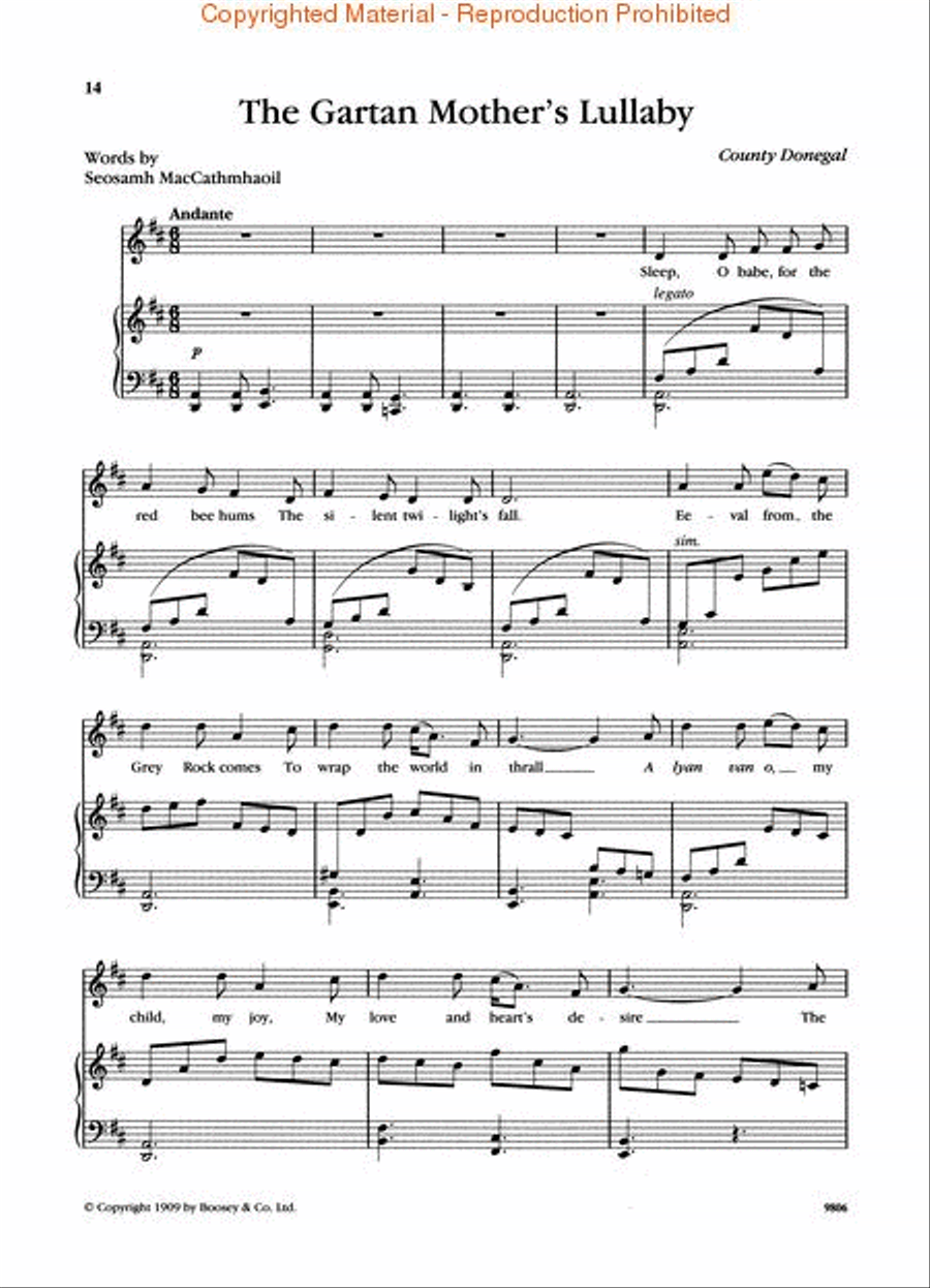 Irish Country Songs Voice Solo scores gallery preview page 4