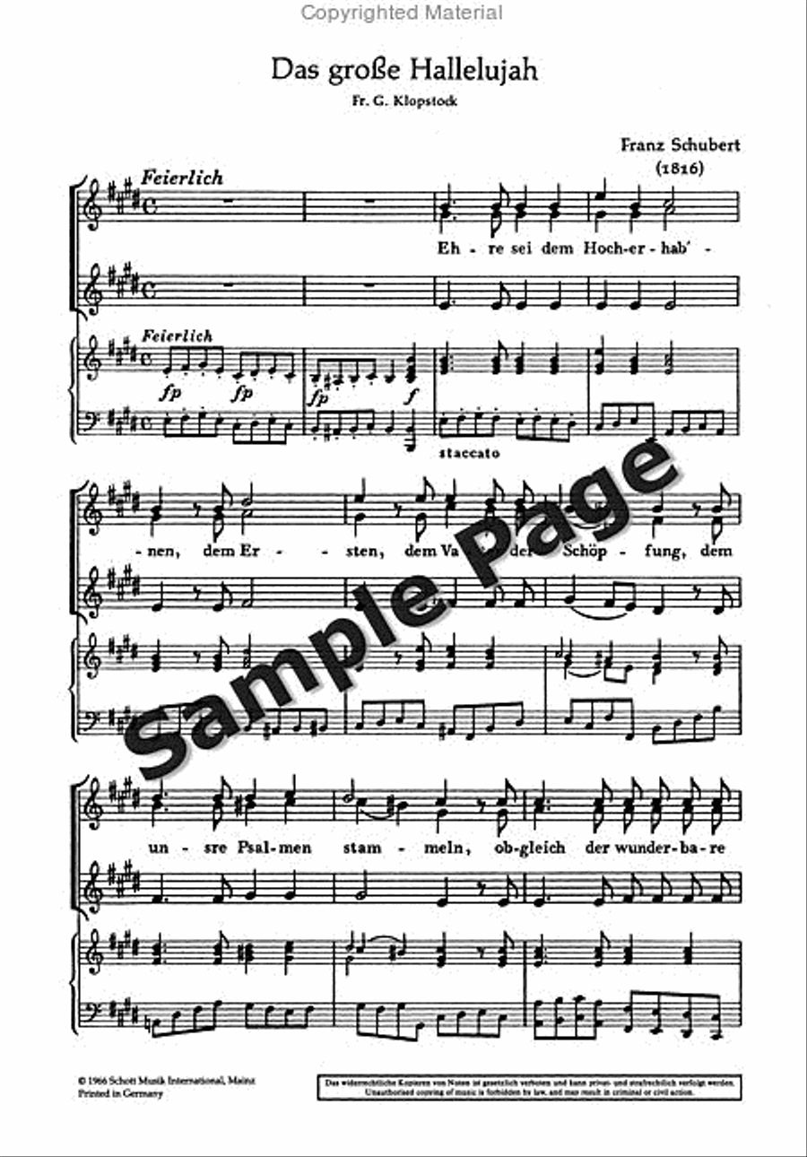 Grosse Hallelujah Score SMezA scores gallery preview page 3
