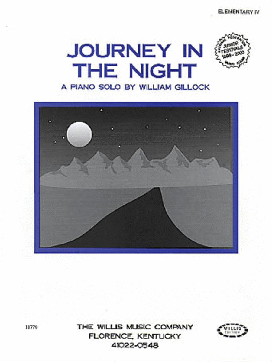 Journey in the Night Journey in the Night Piano scores gallery preview page 1