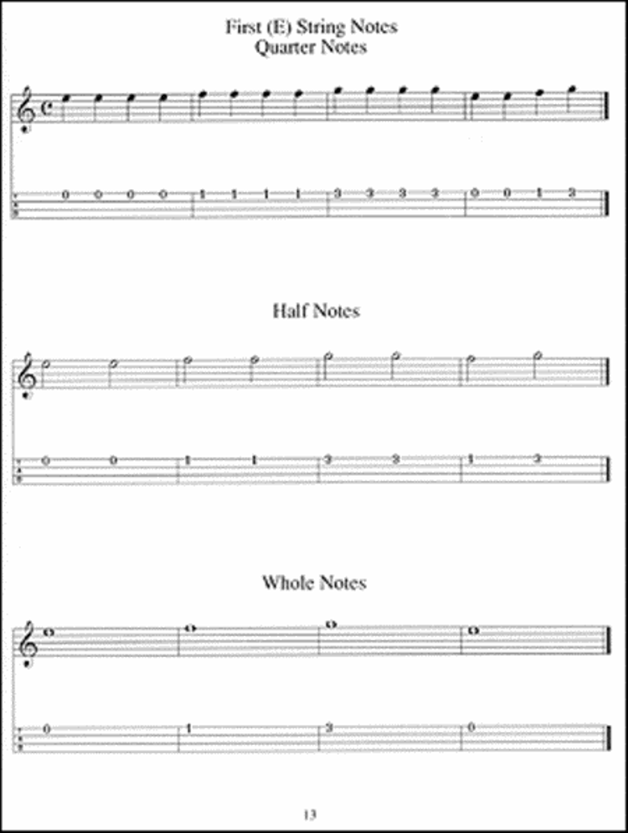 Easy Baritone Ukulele Baritone Horn TC scores gallery preview page 2