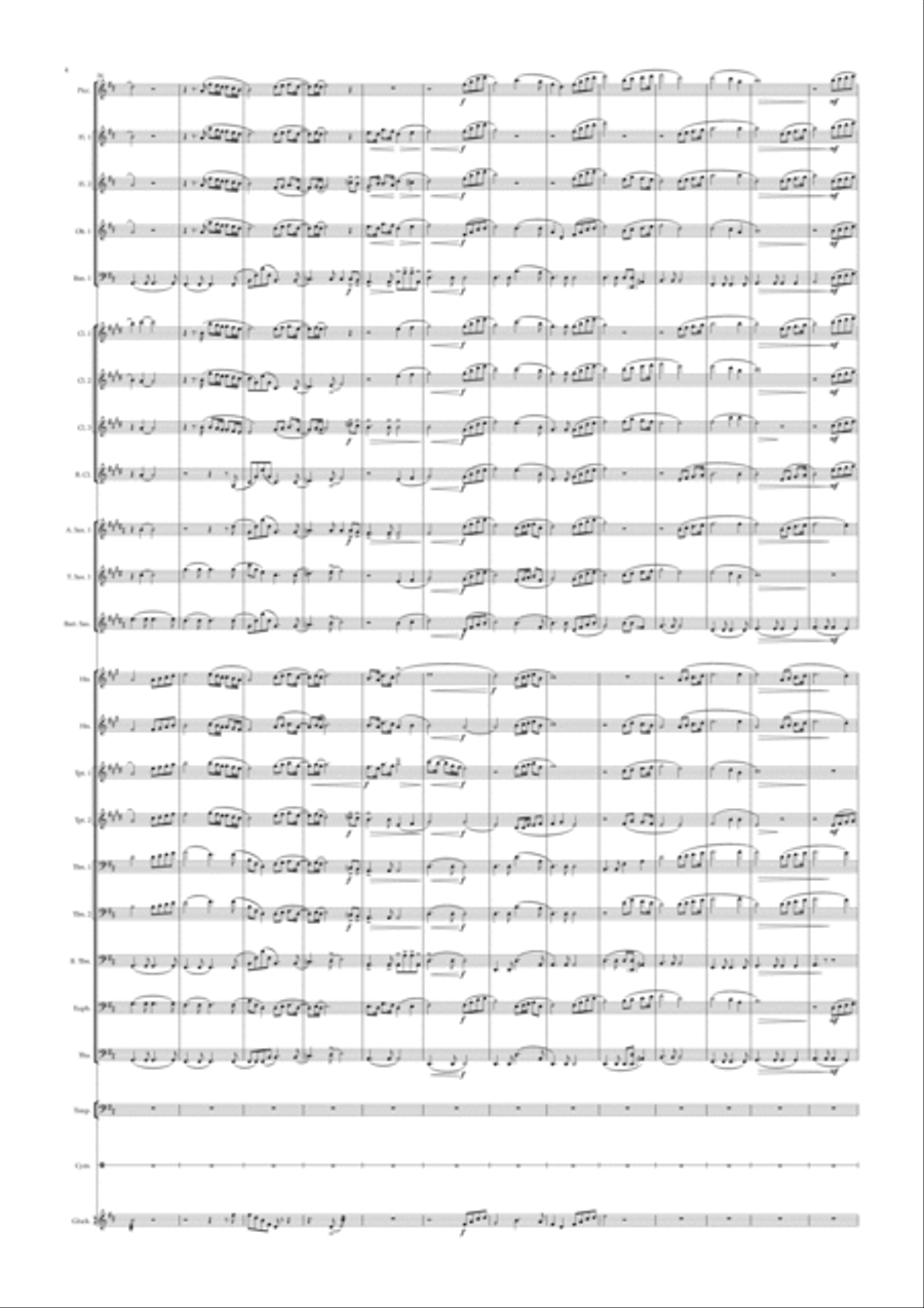 Beauty And The Beast Beauty And The Beast Concert Band scores gallery preview page 4
