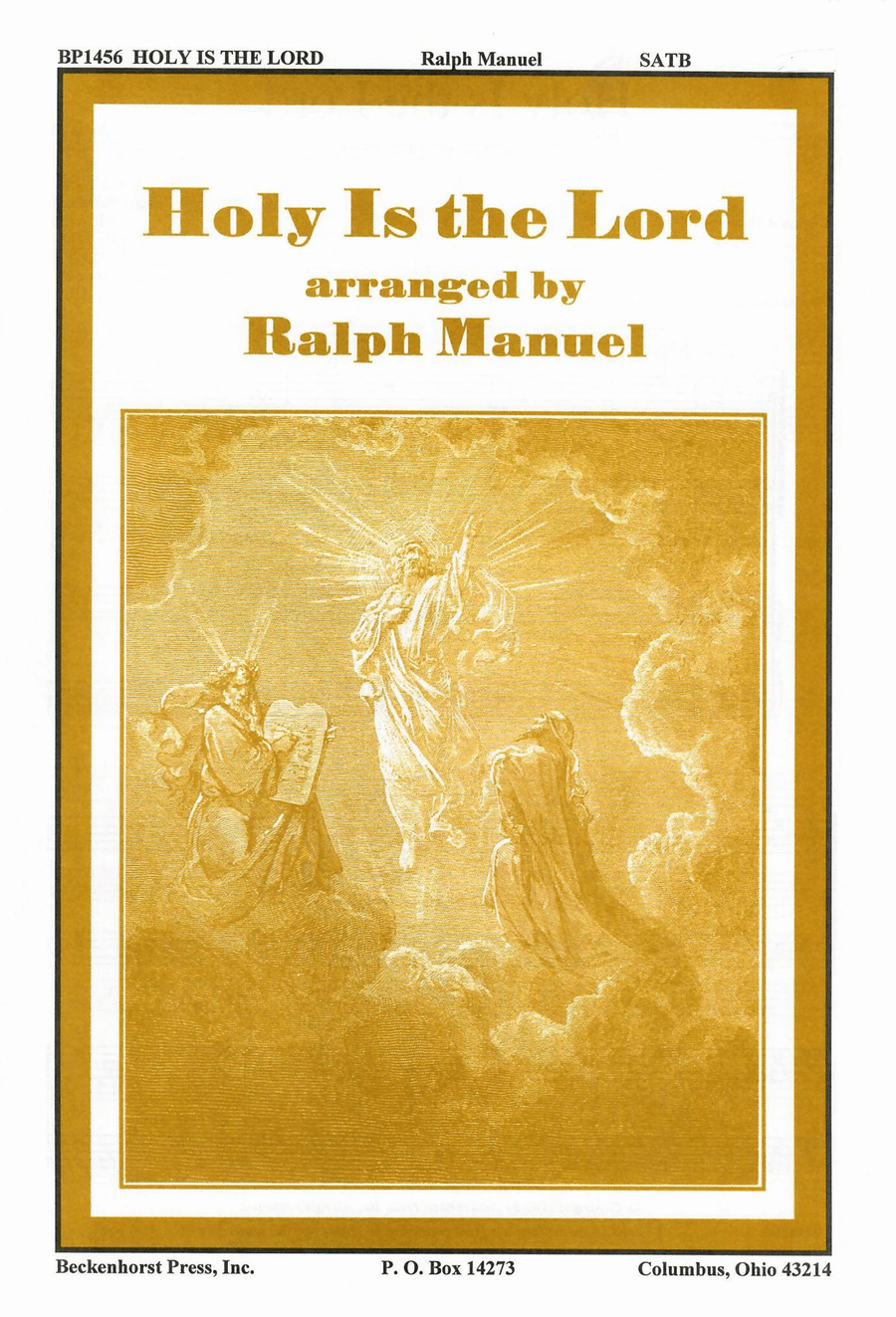 Holy Is the Lord 4-Part scores gallery preview page 1