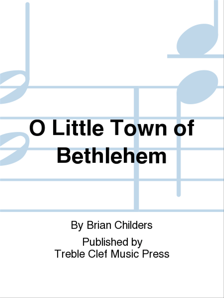 O Little Town of Bethlehem Unison Choir scores gallery preview page 1