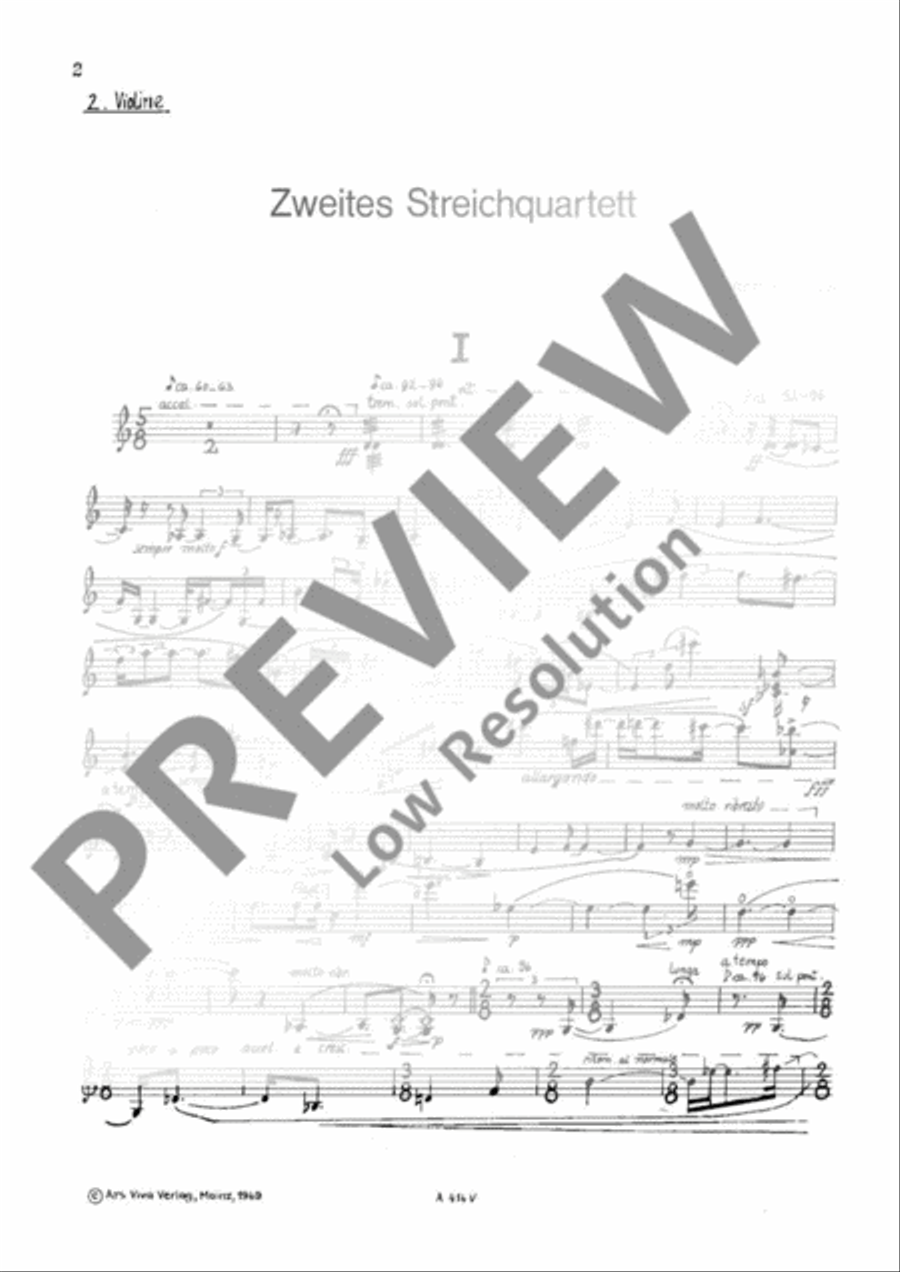 2. String quartet String Quartet scores gallery preview page 8