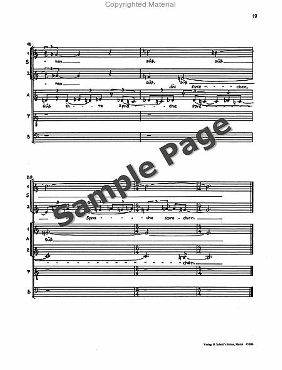 Nachtstucke 3 4-Part scores gallery preview page 20