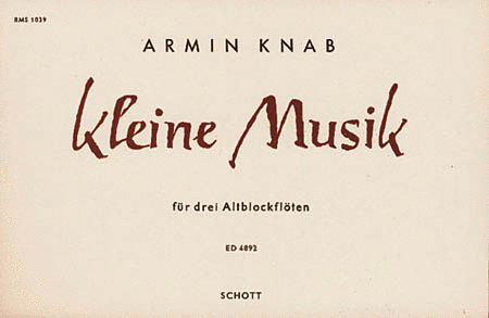 Kleine Musik A/a/a Recorders