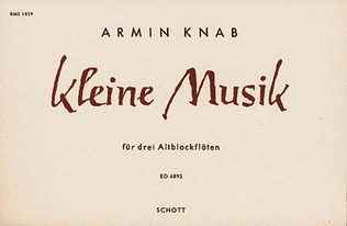 Kleine Musik A/a/a Recorders