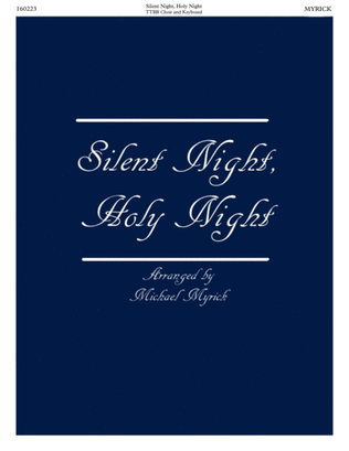 Book cover for Silent Night, Holy Night (TTBB)