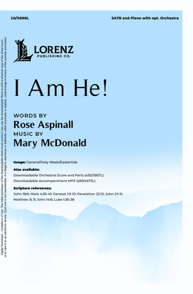 Book cover for I Am He!