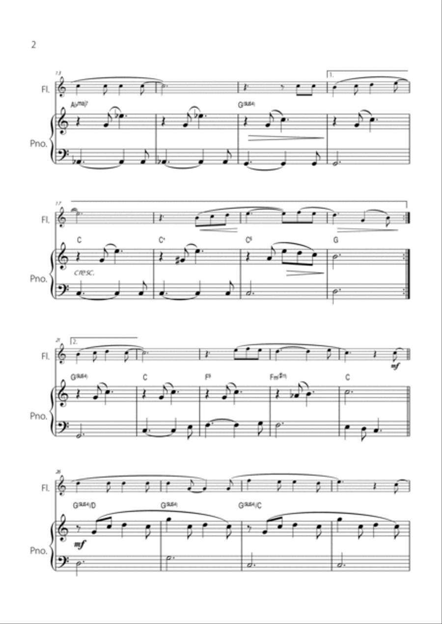 What A Wonderful World Chamber Music scores gallery preview page 2