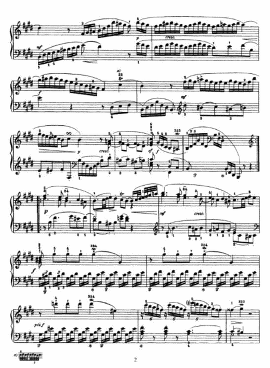 Franz Joseph Haydn - Sonata in E Major (1776), Hob 16 no 31
